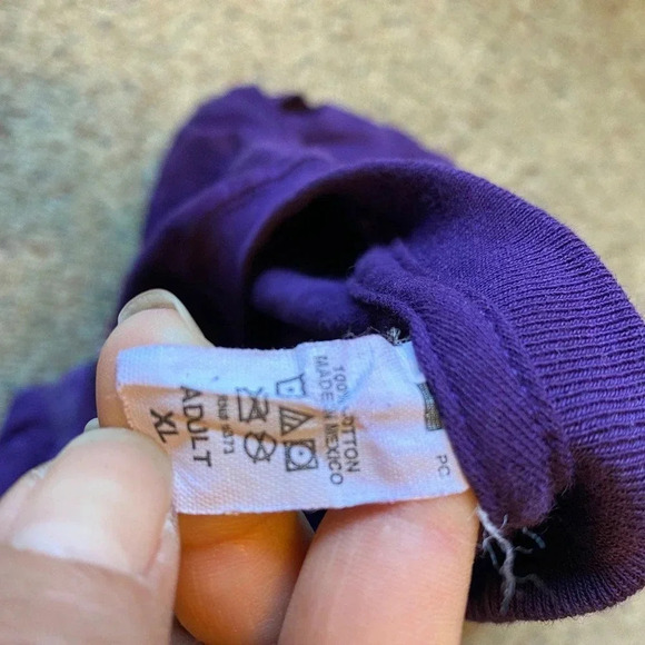 Cotton Tied Dyed Elephant’s Head Shirt Summer Vacation Unisex Adult Size XL - Picture 3 of 5